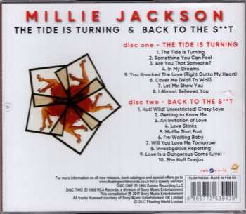 2CD Millie Jackson: The Tide Is Turning & Back To The S**t 312788