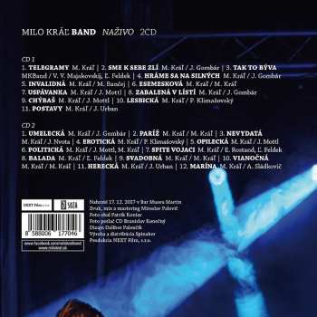 2CD Milo Kráľ Band: Naživo 51607