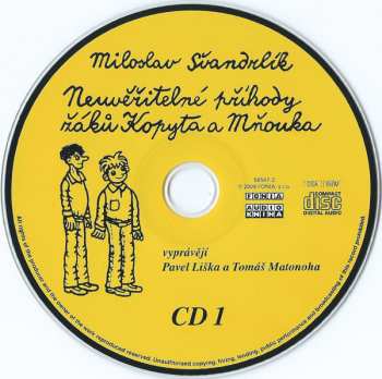 2CD Miloslav Švandrlík: Neuvěřitelné Příhody Žáků Kopyta A Mňouka 51501