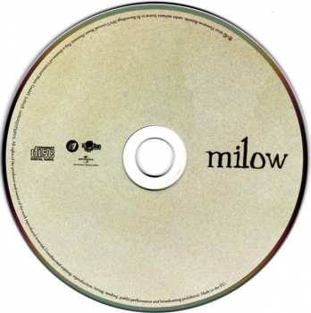 CD Milow: Milow 325959