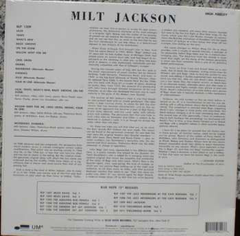 LP Milt Jackson: Milt Jackson With John Lewis, Percy Heath, Kenny Clarke, Lou Donaldson And The Thelonious Monk Quintet 386177