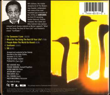 CD Milt Jackson: Sunflower DIGI