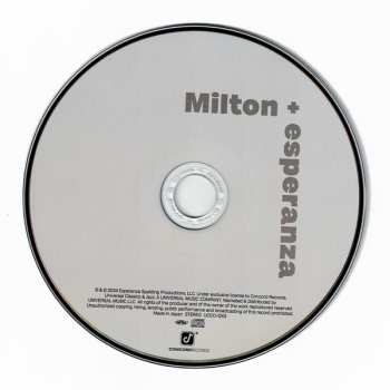 CD Esperanza Spalding: Milton + Esperanza