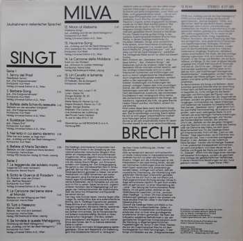 LP Milva: Milva Singt Brecht 135963