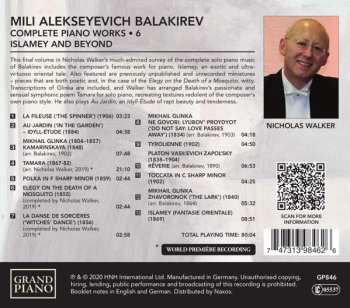 CD Mily Balakirev: Complete Piano Works • 6 298139