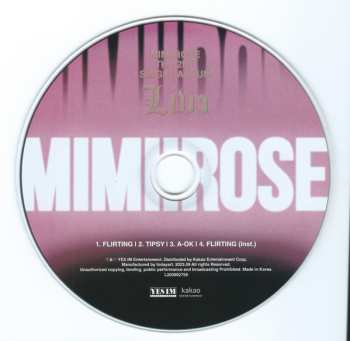 CD Mimiirose: 2nd Single Album Live 525581