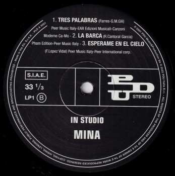 2LP Mina: Mina In Studio 2001 - 2021 494487