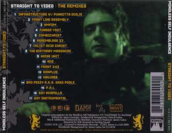 CD Mindless Self Indulgence: Straight To Video: The Remixes 298363