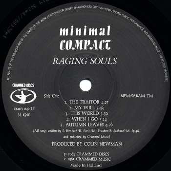 LP Minimal Compact: Raging Souls