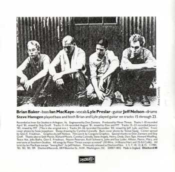 CD Minor Threat: Complete Discography 382352