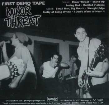 SP Minor Threat: First Demo Tape 445326