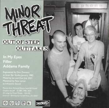 SP Minor Threat: Out Of Step Out Takes CLR 523142
