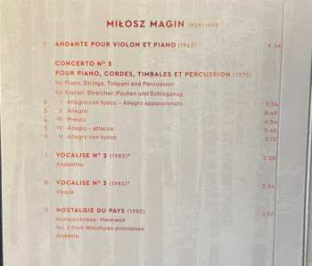 CD Miłosz Magin: Zal - The Music Of Miłosz Magin 438556