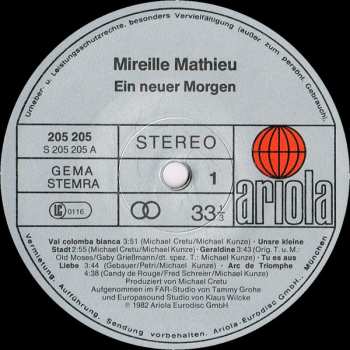 LP Mireille Mathieu: Ein Neuer Morgen 387399