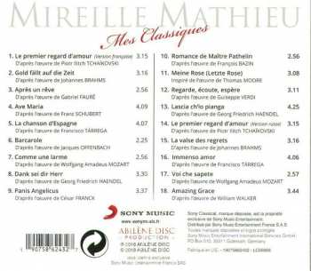 CD Mireille Mathieu: Mes Classiques  DIGI