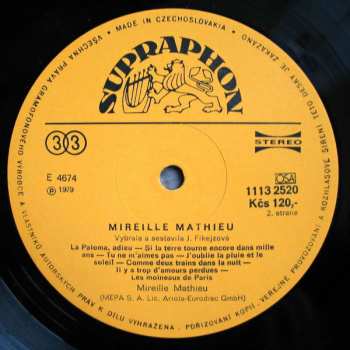 LP Mireille Mathieu: Mireille Mathieu 50084