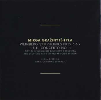 CD Mirga Grazinyte-Tyla: Symphonies Nos. 3 & 7 / Flute Concerto No. 1 423777