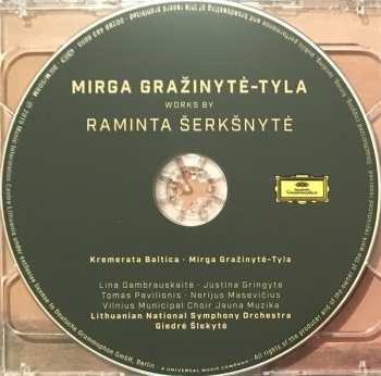 CD/DVD Mirga Grazinyte-Tyla: Works By Raminta Šerkšnytė 45895