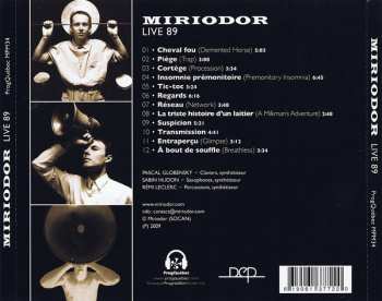 CD Miriodor: Live 89 393787