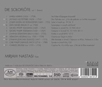 SACD Mirjam Nastasi: Die Soloflöte (Eine Auswahl Repräsentativer Werke Vom Barock Bis Zur Gegenwart) – Vol 1: Barock 456352
