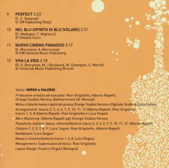 CD Mirko E Valerio: The Violin Twins