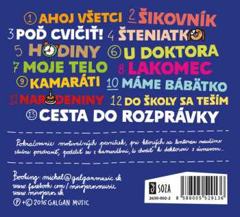 CD Miroslav Jaroš: Pesničky Pre Neposlušné Deti 2 51229