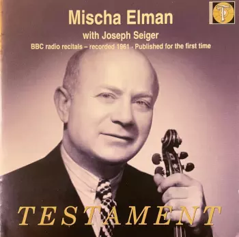 BBC Radio Recitals - Recorded 1961 - Published For The First time