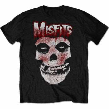 Merch Misfits: Tričko Blood Drip Skull 