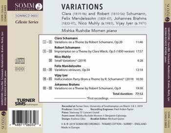 CD Mishka Rushdie Momen: Variations 318815
