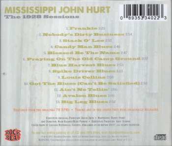 CD Mississippi John Hurt: The 1928 Sessions 291737