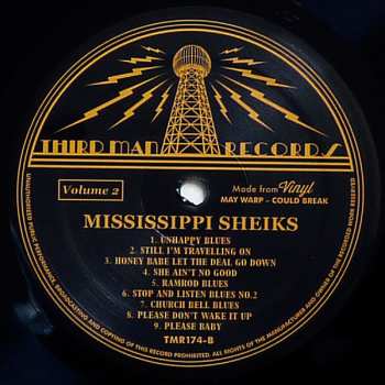 LP Mississippi Sheiks: Volume 2 (Complete Recorded Works Presented In Chronological Order : June 12, 1930 To October 24, 1931) 502488