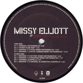 2LP Missy Elliott: Gossip Folks