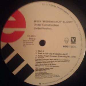 2LP Missy Elliott: Under Construction (Edited Version) 376970