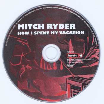 CD Mitch Ryder: How I Spent My Vacation DIGI 186718