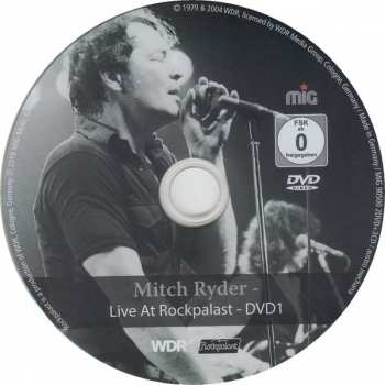 3CD/2DVD Mitch Ryder: Live At Rockpalast 102988