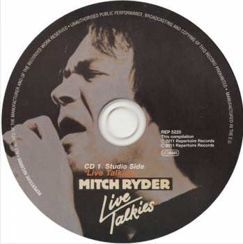 2CD Mitch Ryder: Live Talkies Plus One Extra Live Concert Easter In Berlin 1980 111293
