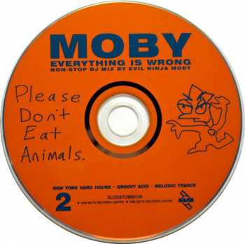 2CD Moby: Everything Is Wrong (DJ Mix Album) 314212