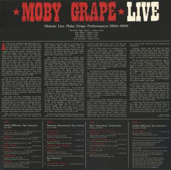2LP Moby Grape: Live (Historic Live Moby Grape Performances 1966-1969) 469033