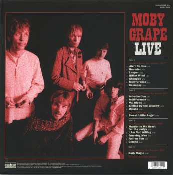 2LP Moby Grape: Live (Historic Live Moby Grape Performances 1966-1969) 469033