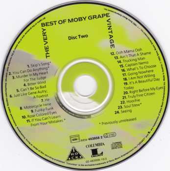 2CD Moby Grape: The Very Best Of Moby Grape · Vintage 148025
