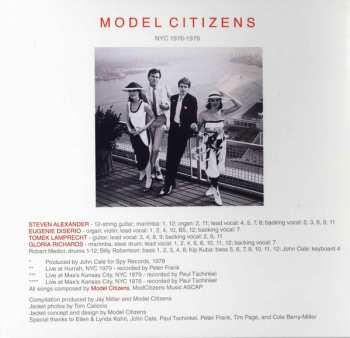 CD Model Citizens: NYC 1978-1979 459504
