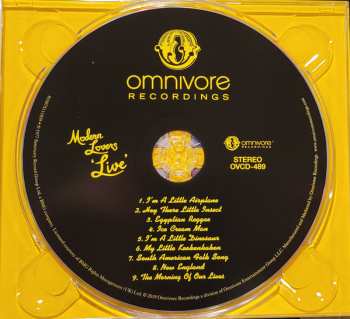 CD Jonathan Richman & The Modern Lovers: Live 493174