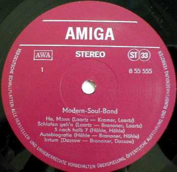 LP Modern Soul Band: Modern Soul Band 43312