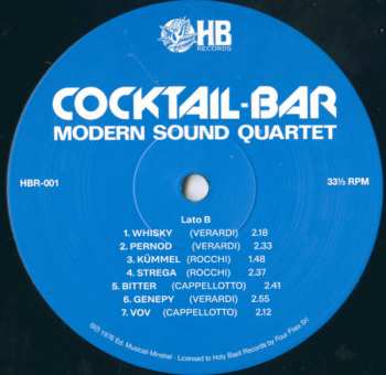 LP Modern Sound Quartet: Cocktail-Bar LTD 356996