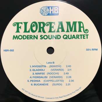 LP Modern Sound Quartet: Floreama LTD 361916