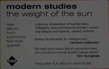 LP Modern Studies: The Weight Of The Sun 66608