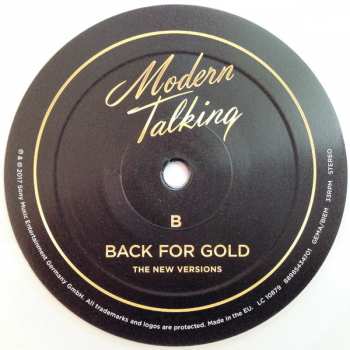 LP Modern Talking: Back For Gold - The New Versions CLR 3338