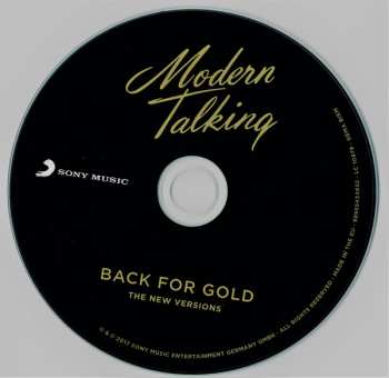 CD Modern Talking: Back For Gold - The New Versions 3337