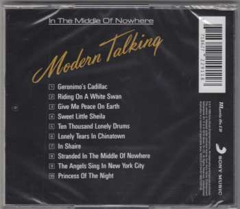 CD Modern Talking: In The Middle Of Nowhere - The 4th Album 17748