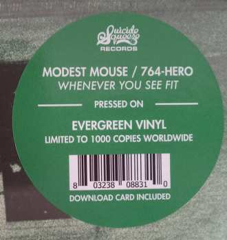 LP Modest Mouse: Whenever You See Fit CLR | LTD 478678